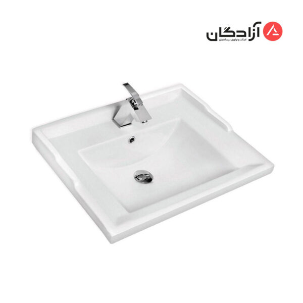 روشویی روکابینتی مروارید مدل دنا 60