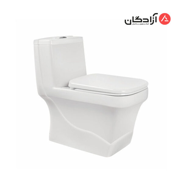 توالت فرنگی مروارید مدل کرون