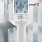 روشویی پایه دار مروارید مدل کلاسیک 54