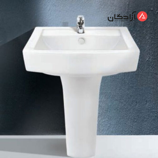 روشویی پایه دار مروارید کرون 61