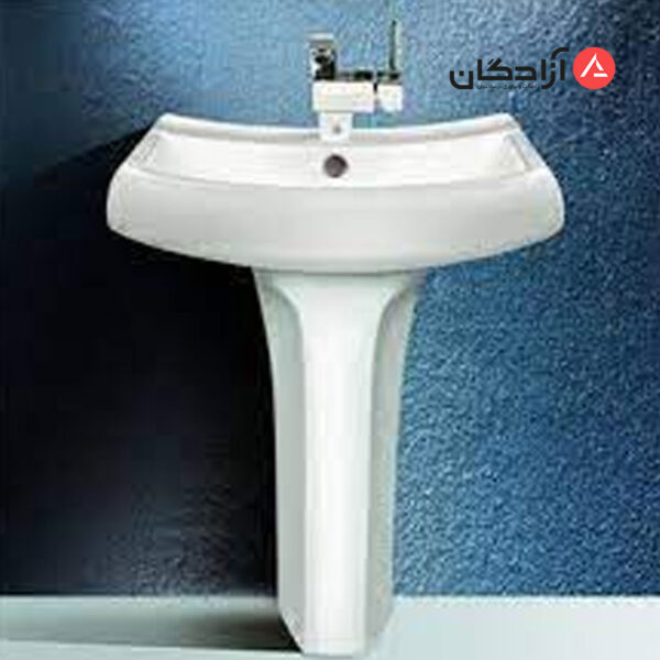 روشویی پایه دار مروارید مدل کاتیا 55