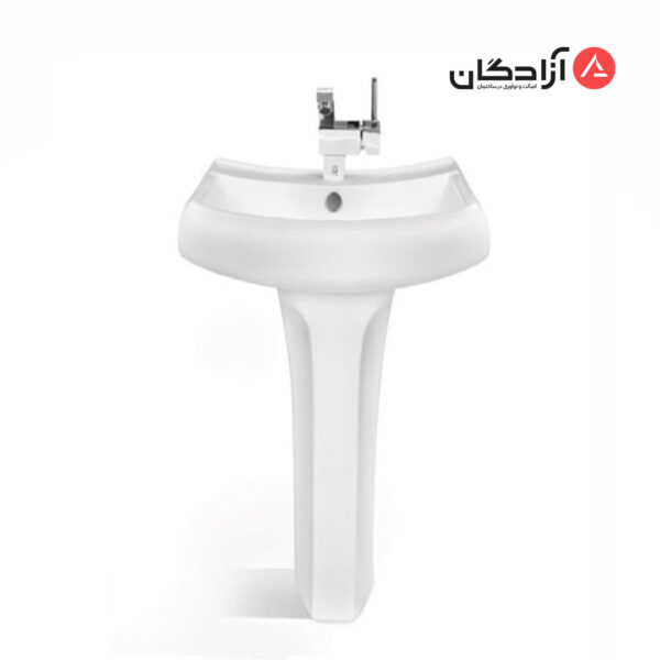 روشویی پایه دار مروارید مدل کاتیا 55