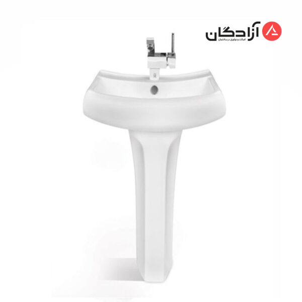 روشویی پایه دار مروارید مدل کاتیا 67