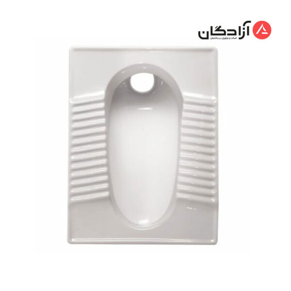 توالت ایرانی مروارید مدل فیروزه تخت