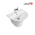 روشویی دیواری مروارید مدل سیلویا 60