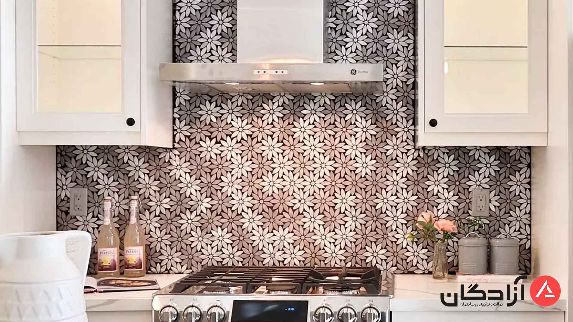 کاشی بین کابینتی سرامیکی