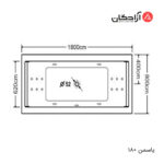 وان جکوزی سای تک مدل یاسمن