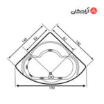 وان جکوزی سای تک مدل موگه - Image 4