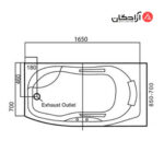 وان جکوزی سای تک مدل ثریا