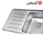سینک فانتزی توکار ایلیااستیل 2060 - Image 3