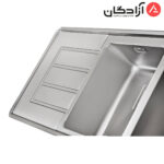 سینک فانتزی توکار ایلیااستیل 2062 - Image 2