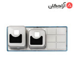 سینک فانتزی توکار ایلیااستیل 2065 - Image 5