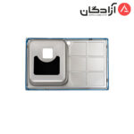 سینک فانتزی توکار ایلیااستیل 2066 - Image 4