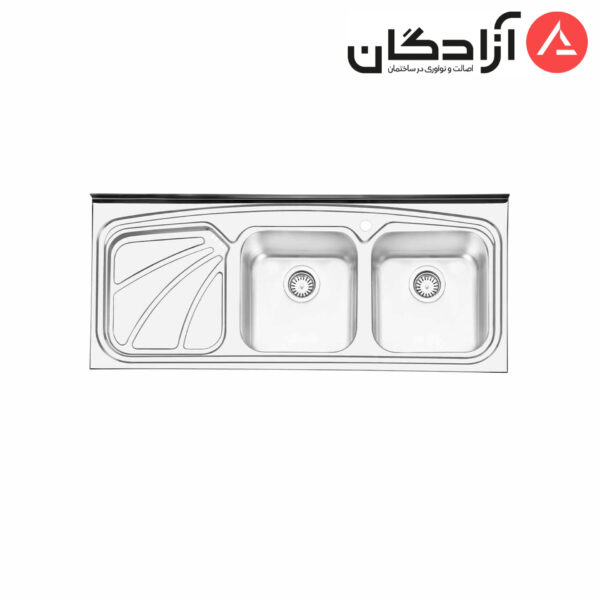 سینک ظرفشویی فانتزی روکار ایلیااستیل مدل 1023