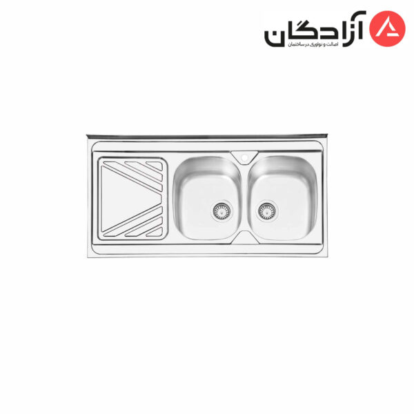 سینک ظرفشویی فانتزی روکار ایلیااستیل مدل 1028