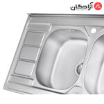 سینک فانتزی روکار ایلیااستیل 1051 - Image 2