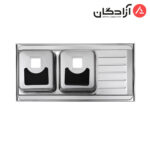 سینک فانتزی روکار ایلیااستیل 1060 - Image 4