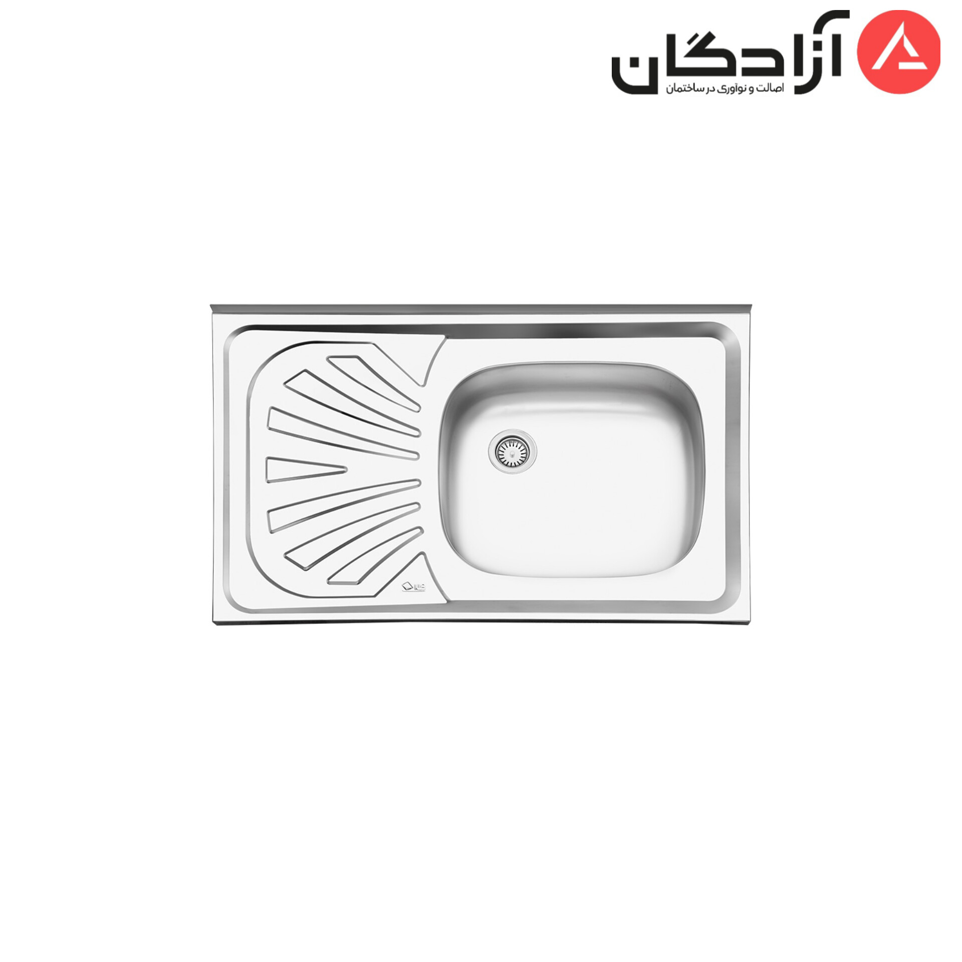 سینک مدل 111 سینک ظرفشویی کلاسیک ایلیااستیل مدل 111