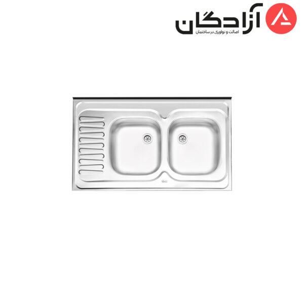 سینک ظرفشویی کلاسیک ایلیااستیل مدل 222