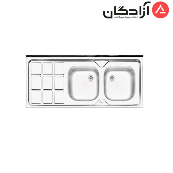 سینک ظرفشویی کلاسیک ایلیااستیل مدل 234