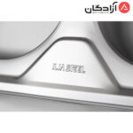 سینک نیمه فانتزی توکار ایلیااستیل 4051 - Image 3