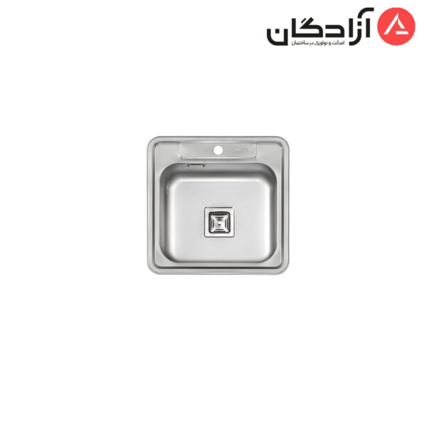 سینک ظرفشویی نیمه فانتزی توکار ایلیااستیل مدل 4061