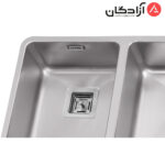 سینک باکسی ایلیااستیل 6008 - Image 2