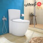 توالت فرنگی منوبلاک چینی کرد مدل مگنولیا - Image 5