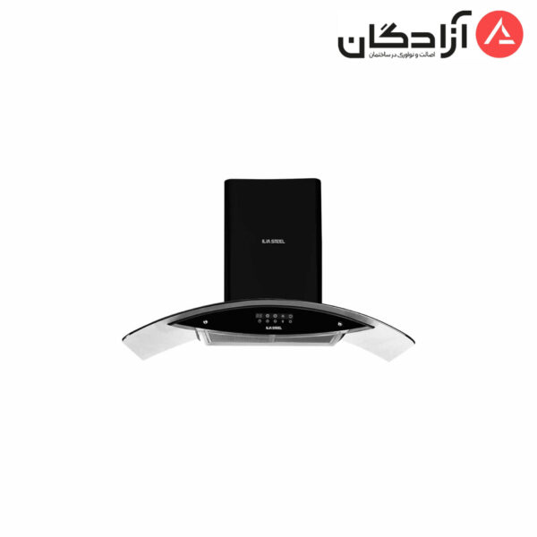 هود آشپزخانه ایلیااستیل مدل یاقوت مشکی