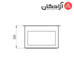 سینک دست ساز کن مدل A4030 - Image 4