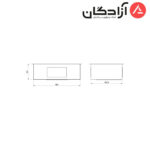 سینک دست ساز کن مدل A4060 - Image 4