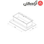 سینک دست ساز کن مدل BCN104 - Image 2
