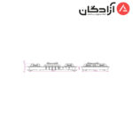 اجاق گاز کن مدل CG8505 - Image 4