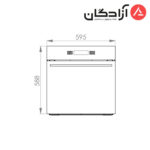 فر برقی توکار کن مدل E6500 - Image 2