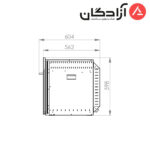 فر برقی توکار کن مدل E6500M - Image 5