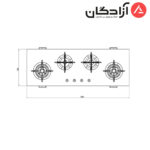 اجاق گاز کن مدل اینفرنو INFERNO - Image 3