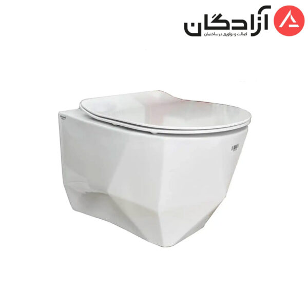 توالت فرنگی وال هنگ مروارید مدل سونیا