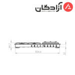 اجاق گاز کن مدل 513S Multistep