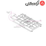 اجاق گاز کن مدل لیناک LINAK S - Image 2