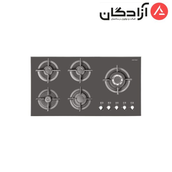 اجاق گاز شیشه ای پرنیان استیل PB5208