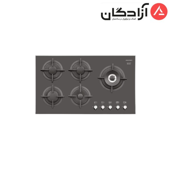اجاق گاز شیشه ای ایتالیایی پرنیان استیل PB5402