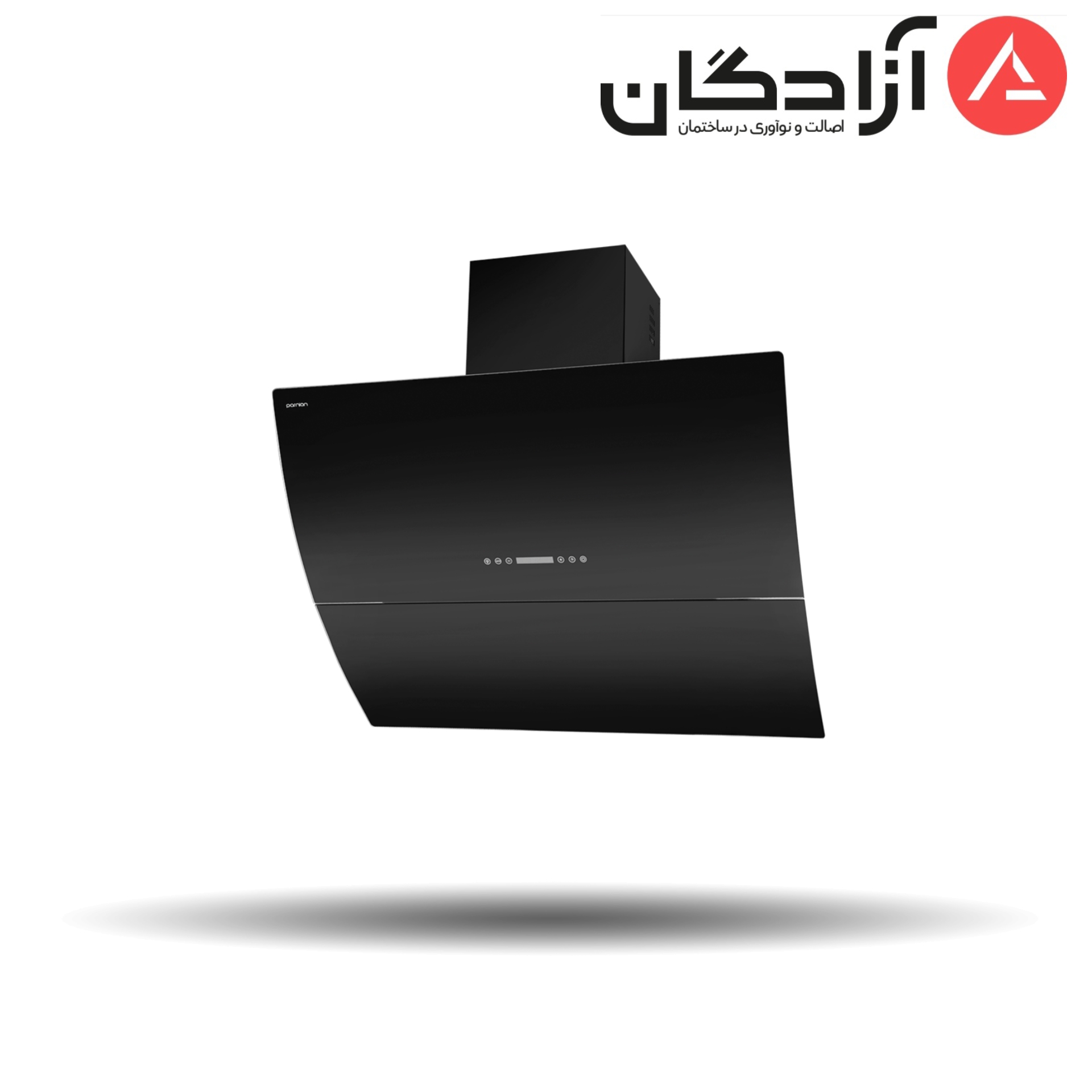 PH1901 هود شیشه ای پرنیان استیل مدل PH1901