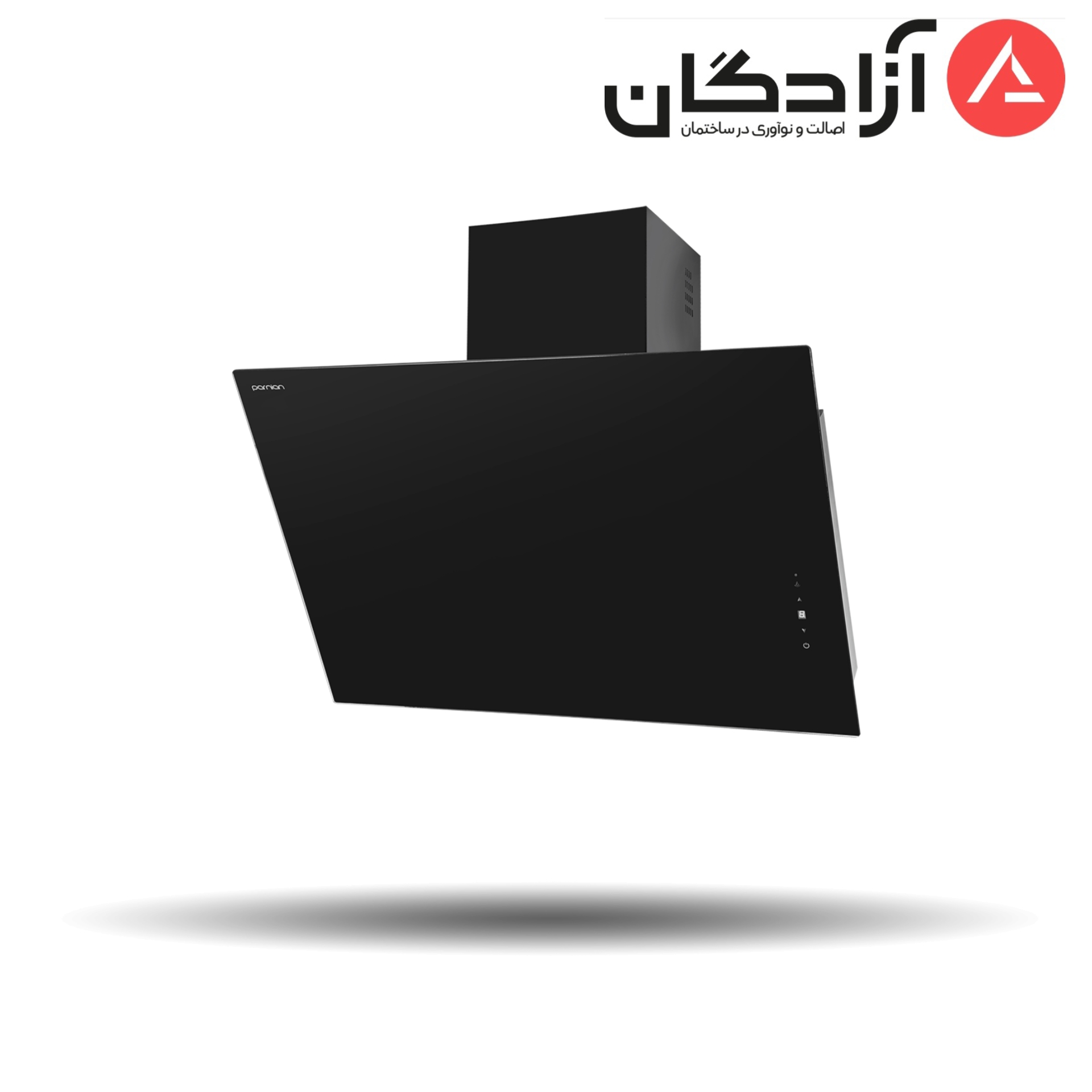 PH1905 هود شیشه ای پرنیان استیل مدل PH1905