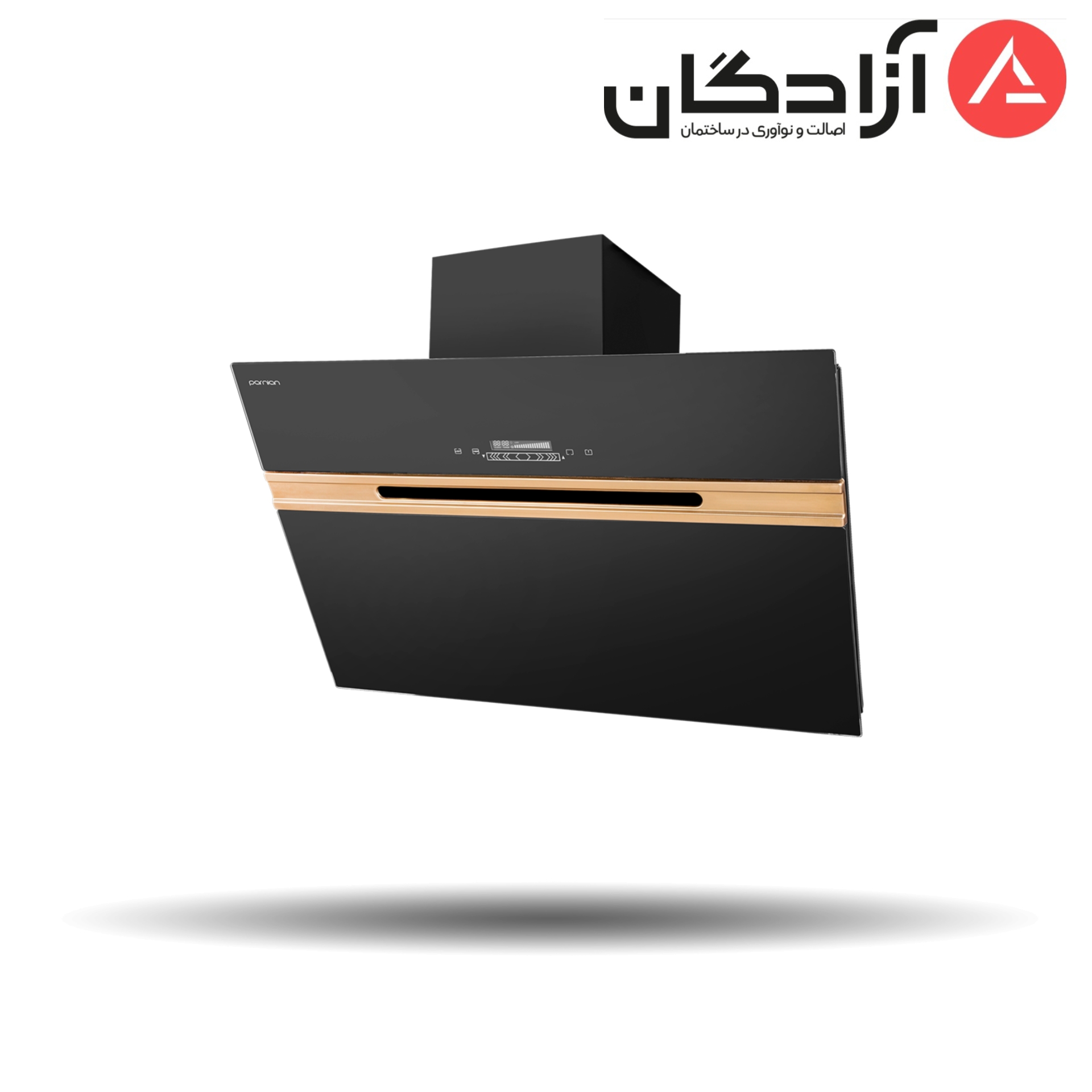 PH1906 هود شیشه ای پرنیان استیل مدل PH1906
