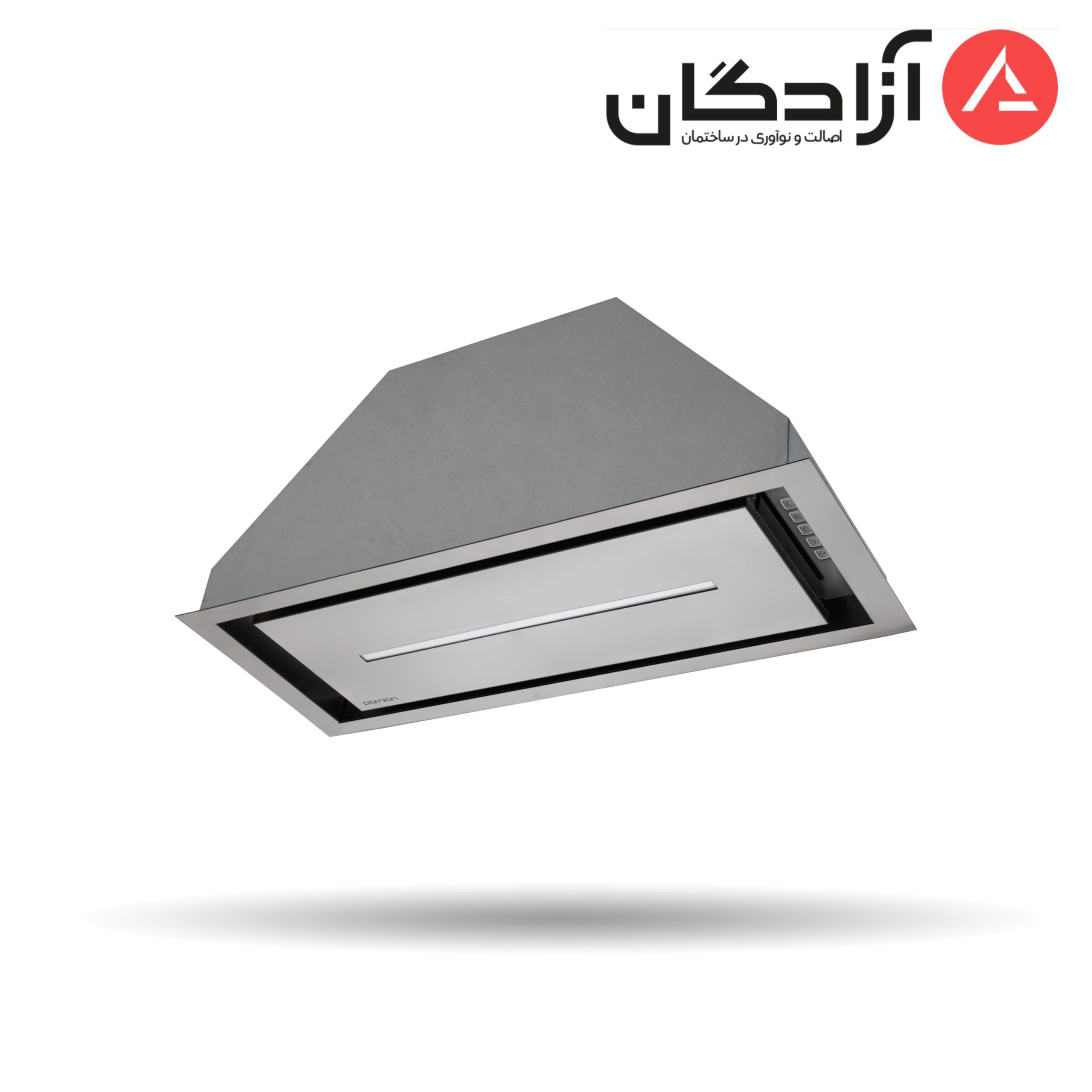 PH4706 هود شیشه ای پرنیان استیل مدل PH4706