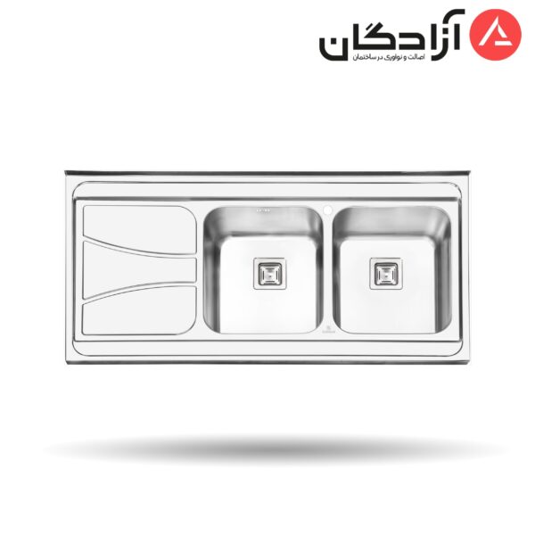 سینک فانتزی روکار پرنیان استیل مدل PS1112