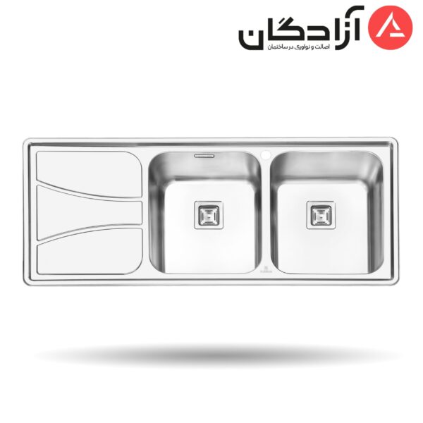 سینک فانتزی توکار پرنیان استیل مدل PS1212