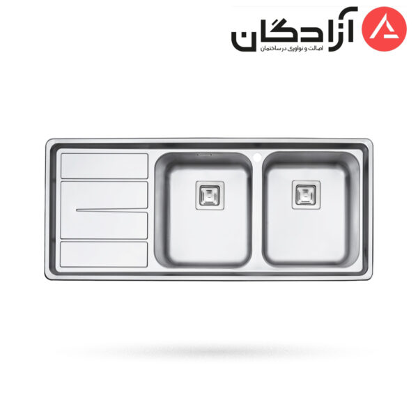 سینک فانتزی توکار پرنیان استیل مدل PS1226