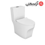 توالت فرنگی شیردار چینی کرد مدل لیندا
