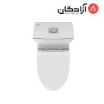 توالت فرنگی شیردار چینی کرد مدل لیندا - Image 3